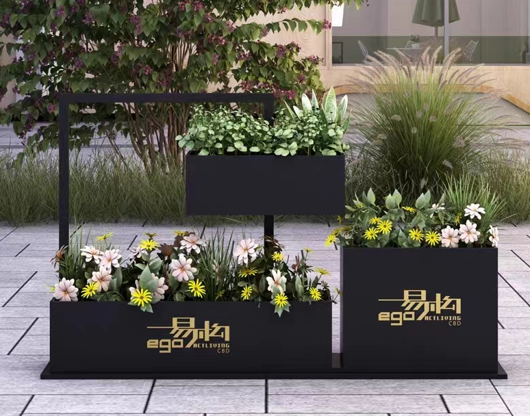 商业美陈花箱11